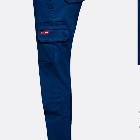 navy blue work pants with side pockets